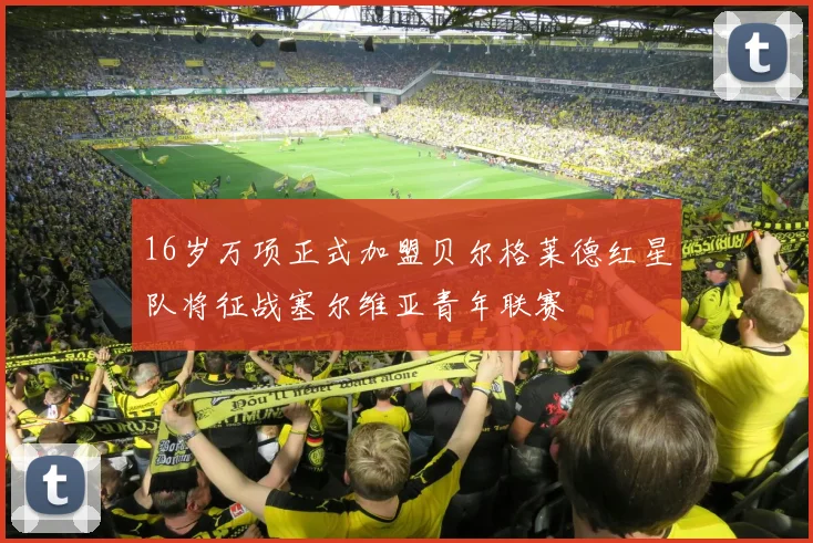 16岁万项正式加盟贝尔格莱德红星队将征战塞尔维亚青年联赛